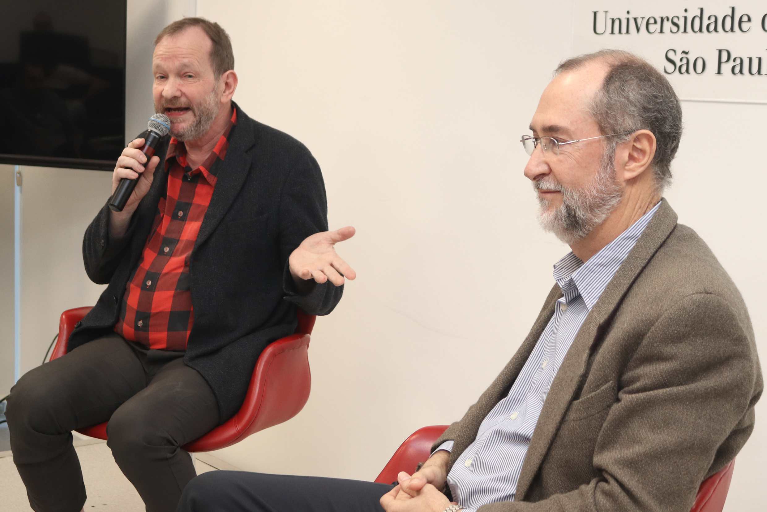 Donald Peterson e Antonio Mauro Saraiva 