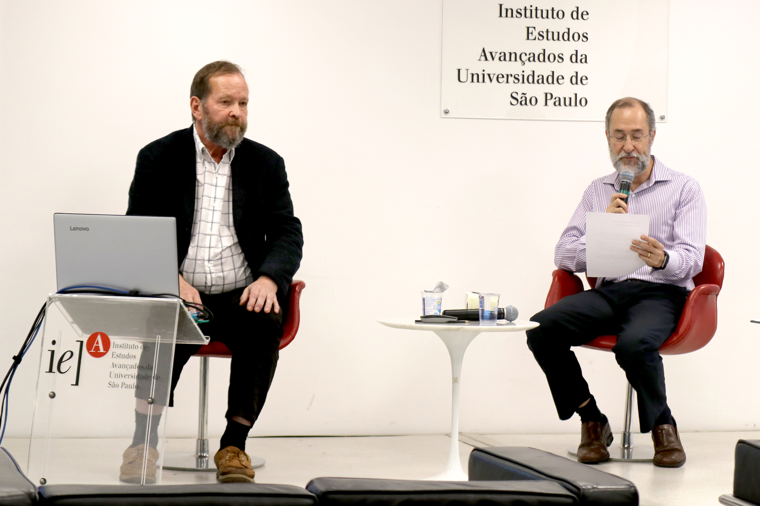 Donald Peterson e Antonio Mauro Saraiva