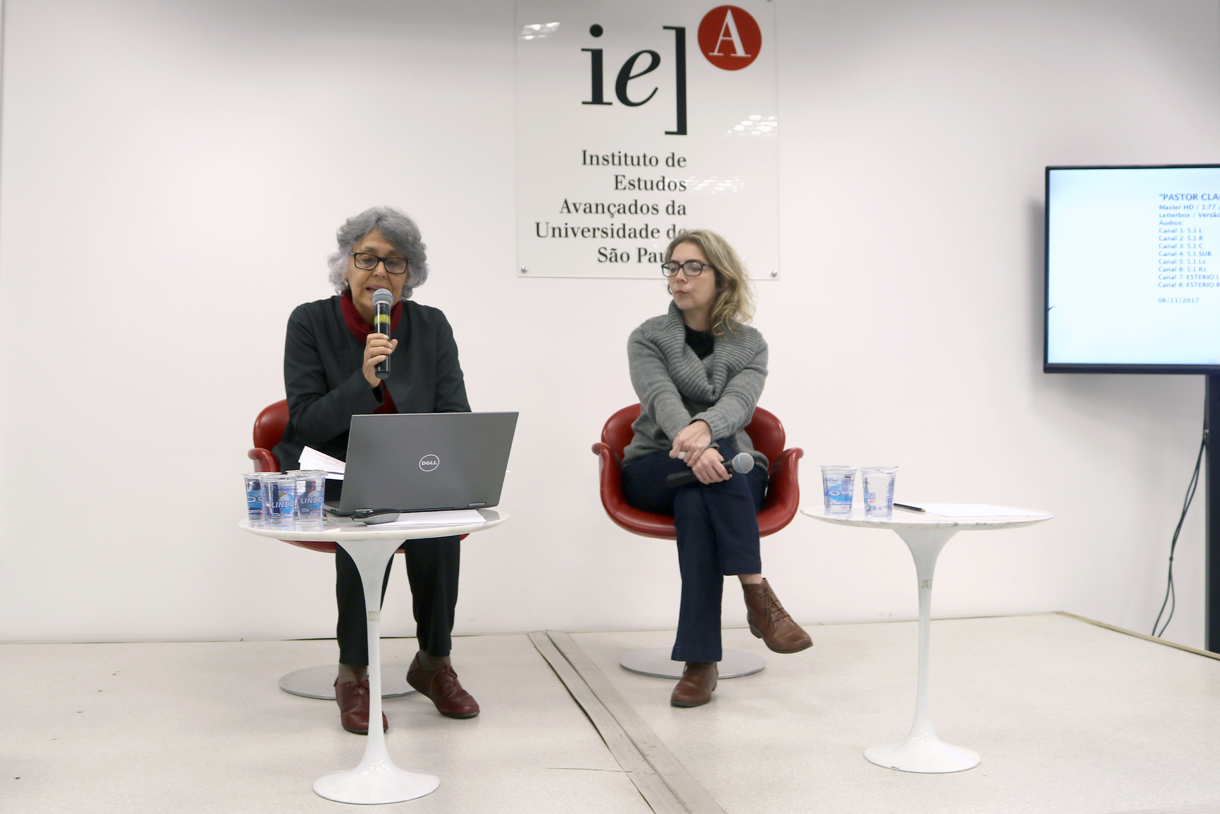 Maria Cristina Vicentin e Lívia Santiago Moreira