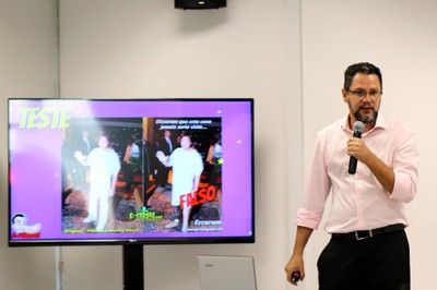 Gilmar Lopes apresenta exemplo de notícia falsa
