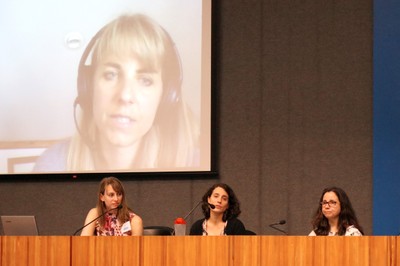 Lauren Eyles (via Skype), Kayleigh Wyles, Daniela José Honorato Zimmer e Natalia Pirani Ghilardi-Lopes - 31/05/2019