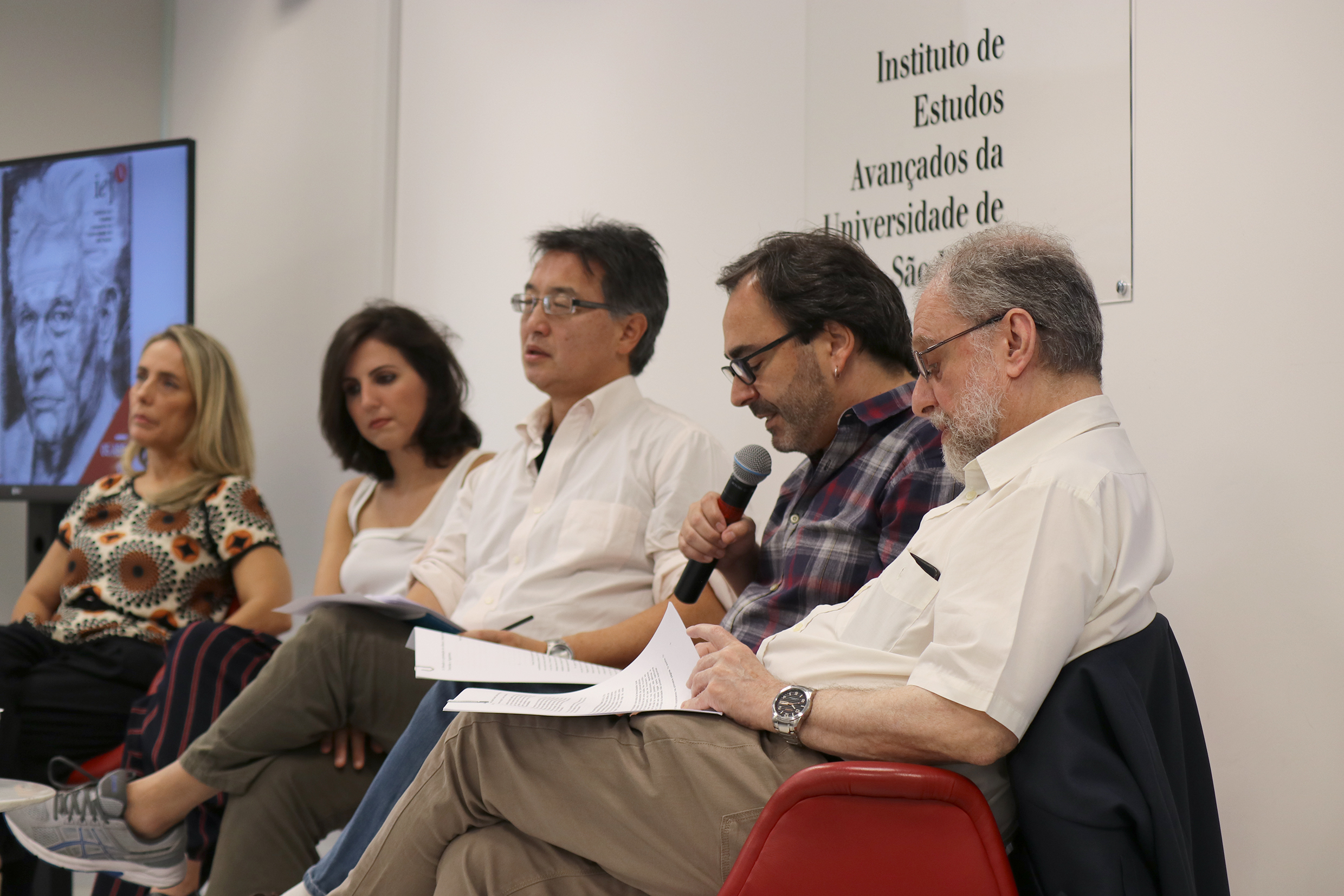 Priscila Arantes, Tânia Corghi Veríssimo, Paulo Endo, Paulo Henrique Fernandes Silveira e Fabio Landa
