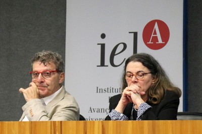 Nabil Bonduk e Leda Paulani 