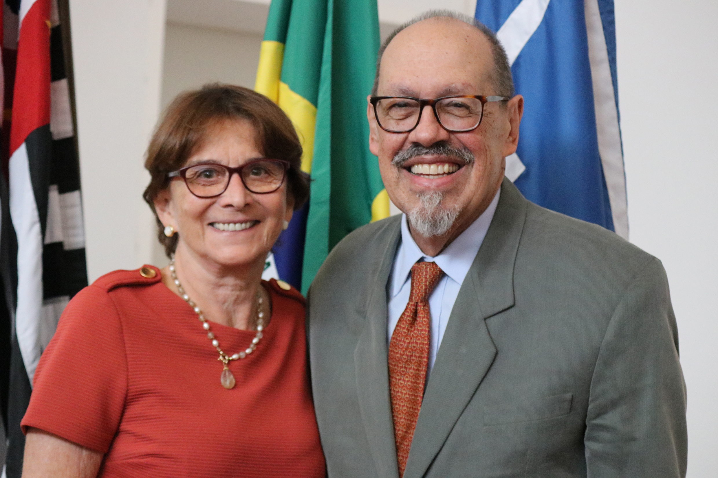 Catedráticos Helena Nader e Paulo Herkenhoff