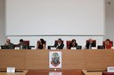 Paulo Herkenhoff, Eduardo Saron, Eliana Sousa Silva, Vahan Agopyan, Maria Alice Setubal, Guilherme Ary Plonski e Helena Nader