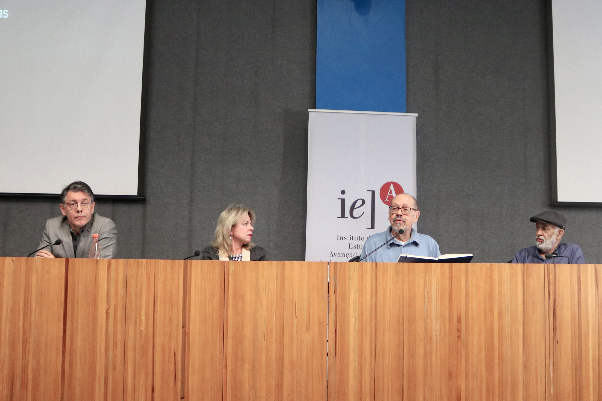 Marcelo Viana, Maria Arminda do Nascimento Arruda, Paulo Herkenhoff  e Cildo Meireles – 16/08/2019