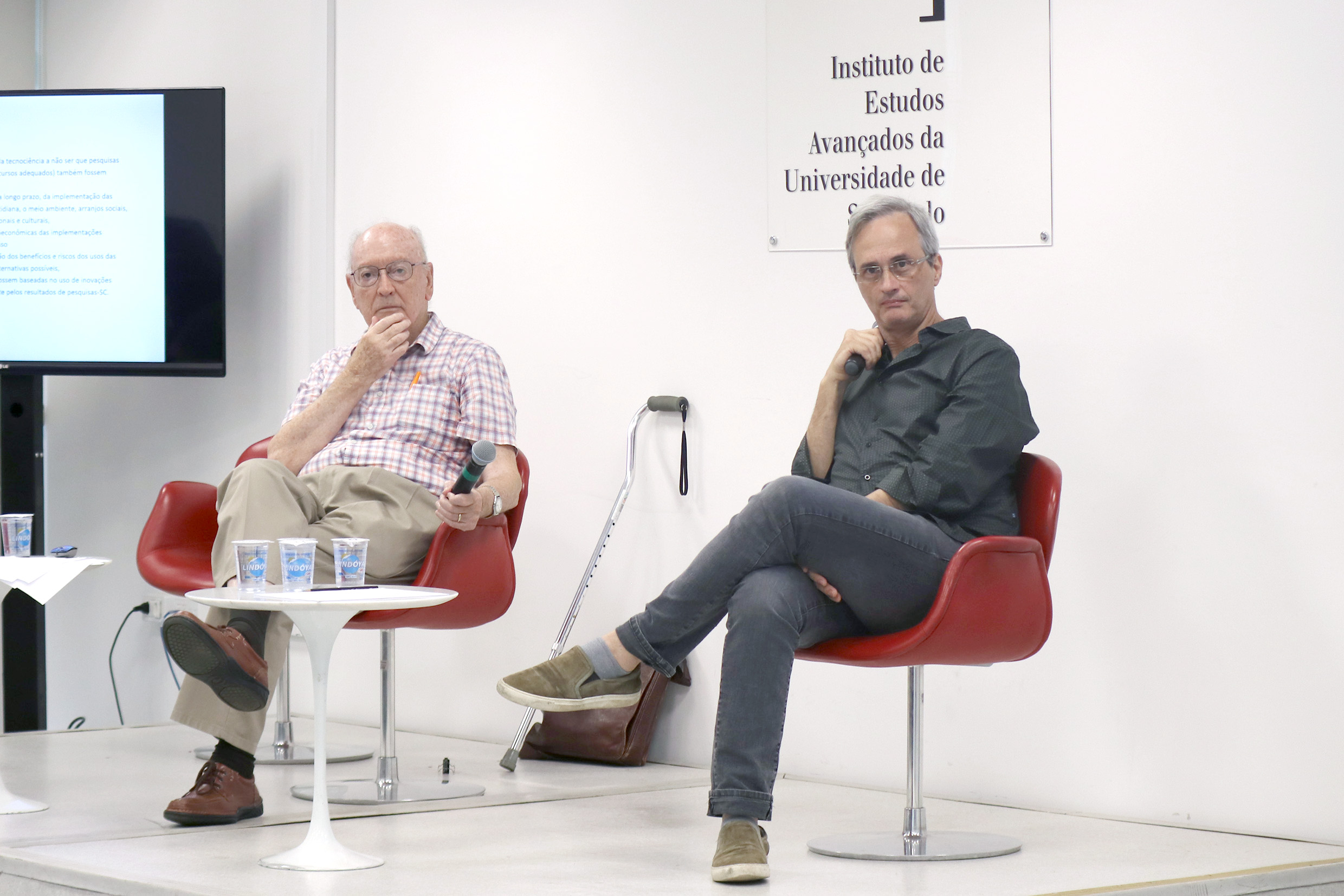 Hugh Lacey e Mauricio Pietrocola