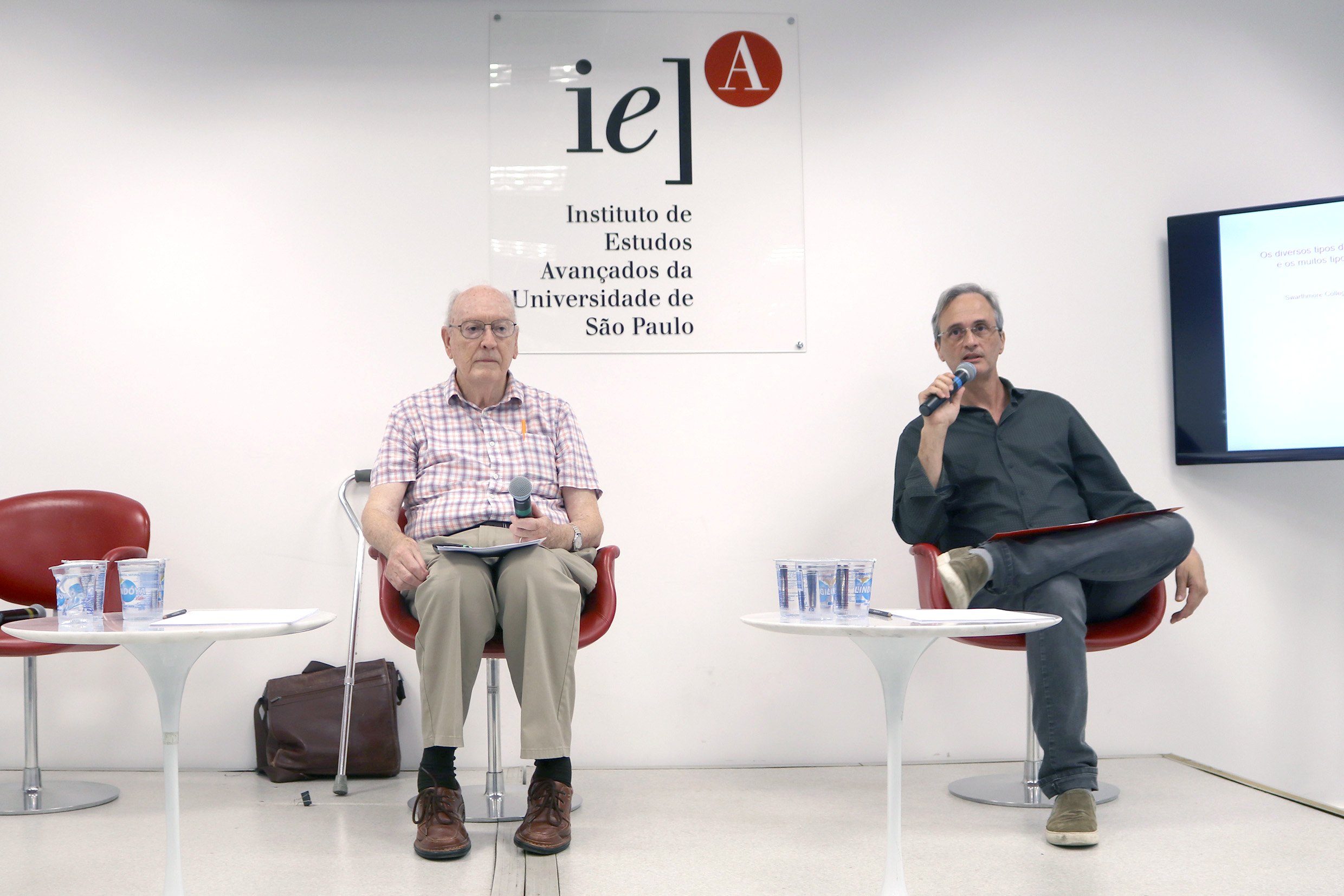 Hugh Lacey e Mauricio Pietrocola
