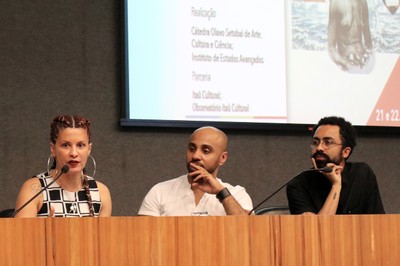 Anna Maria Canavarro Benite, Igor Simões e Jaime Lauriano