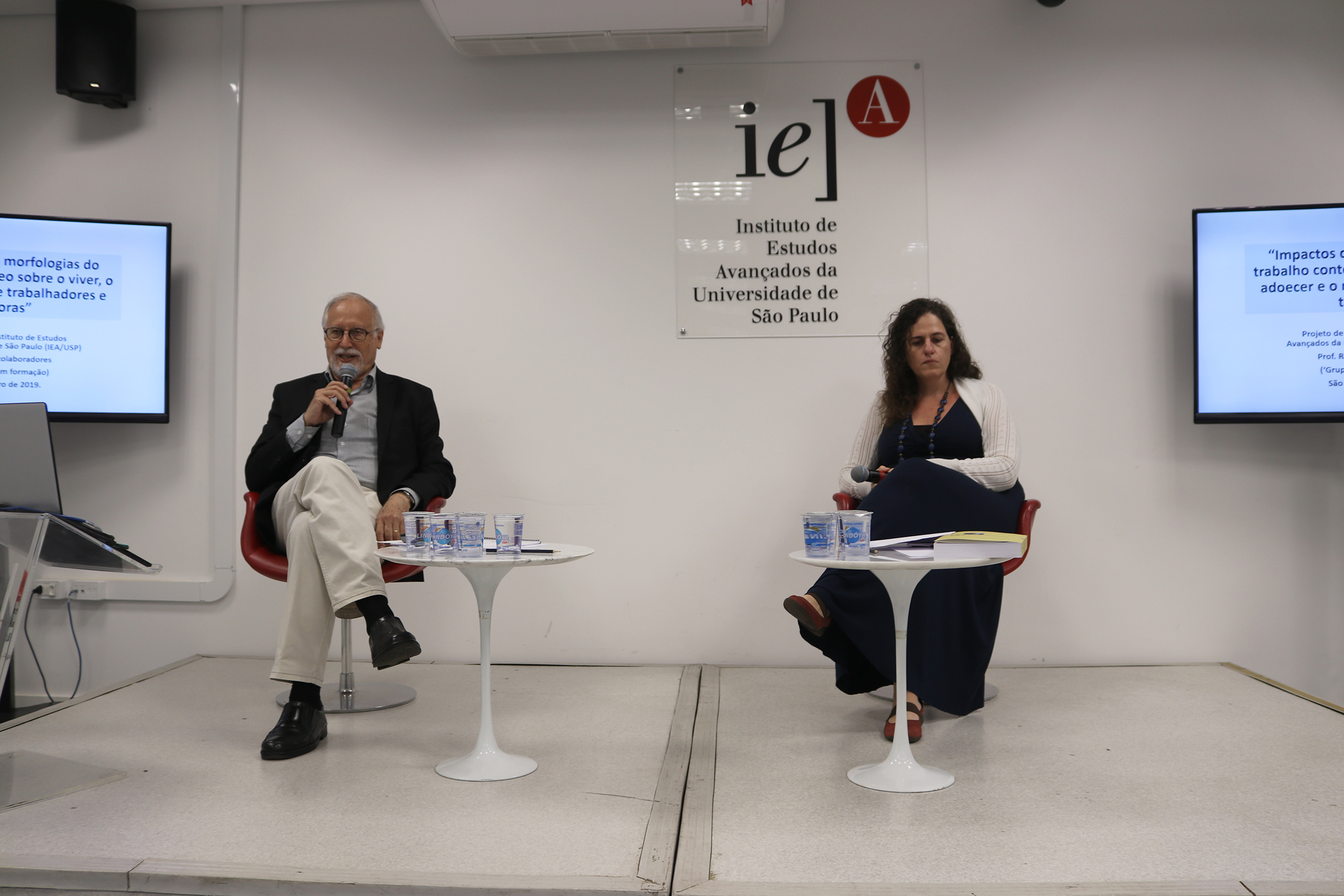 René Mendes e Ludmila Abílio