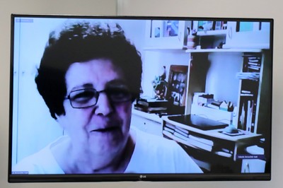Bernardete Angelina Gatti, via vídeo-conferência - tarde