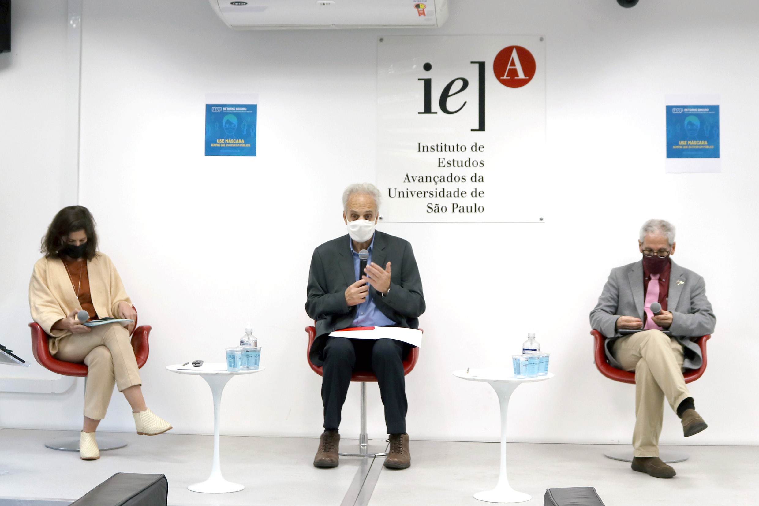 Renata Piazzon, Carlos Nobre e Paulo Nussenzveig
