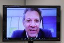 Fernando Haddad - (via vídeo-conferência)
