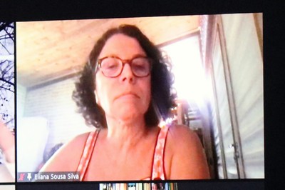 Eliana Sousa Silva, via vídeo-conferência