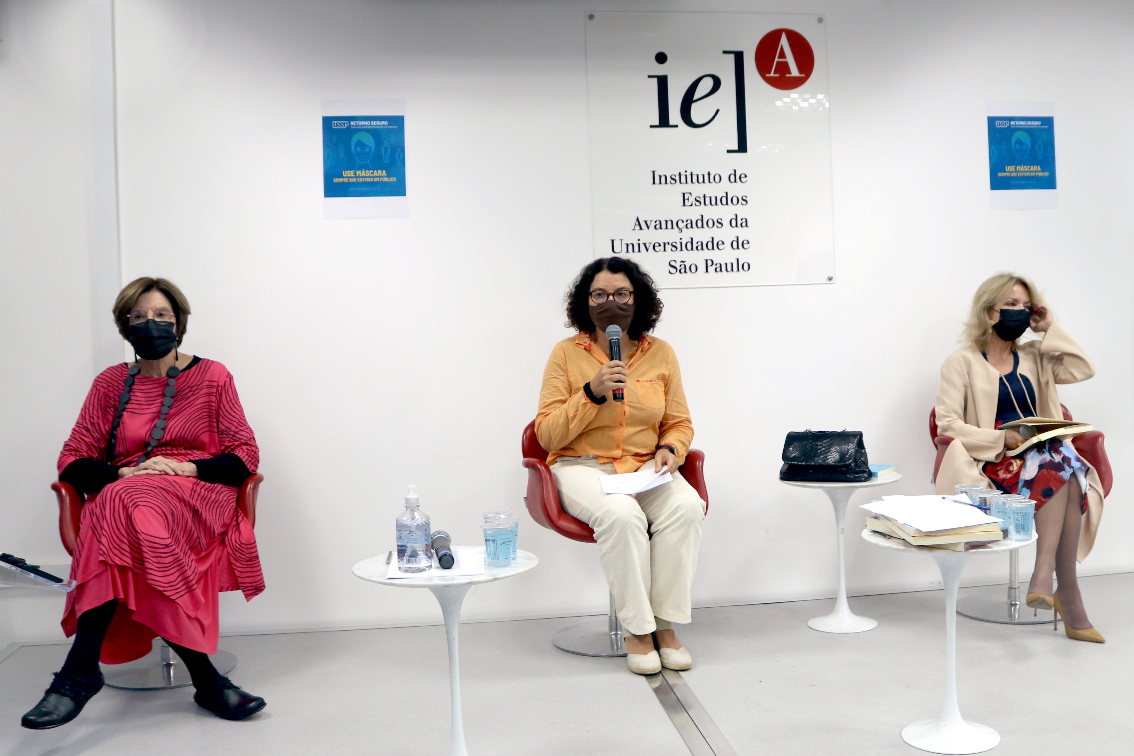 Neca Setubal , Eliana Sousa Silva e Maria Arminda do Nascimento Arruda 