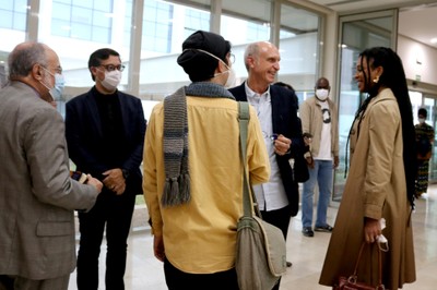 Guilherme Ary Plonski, Eduardo Saron, Martin Grossmann e Erica Malunguinho