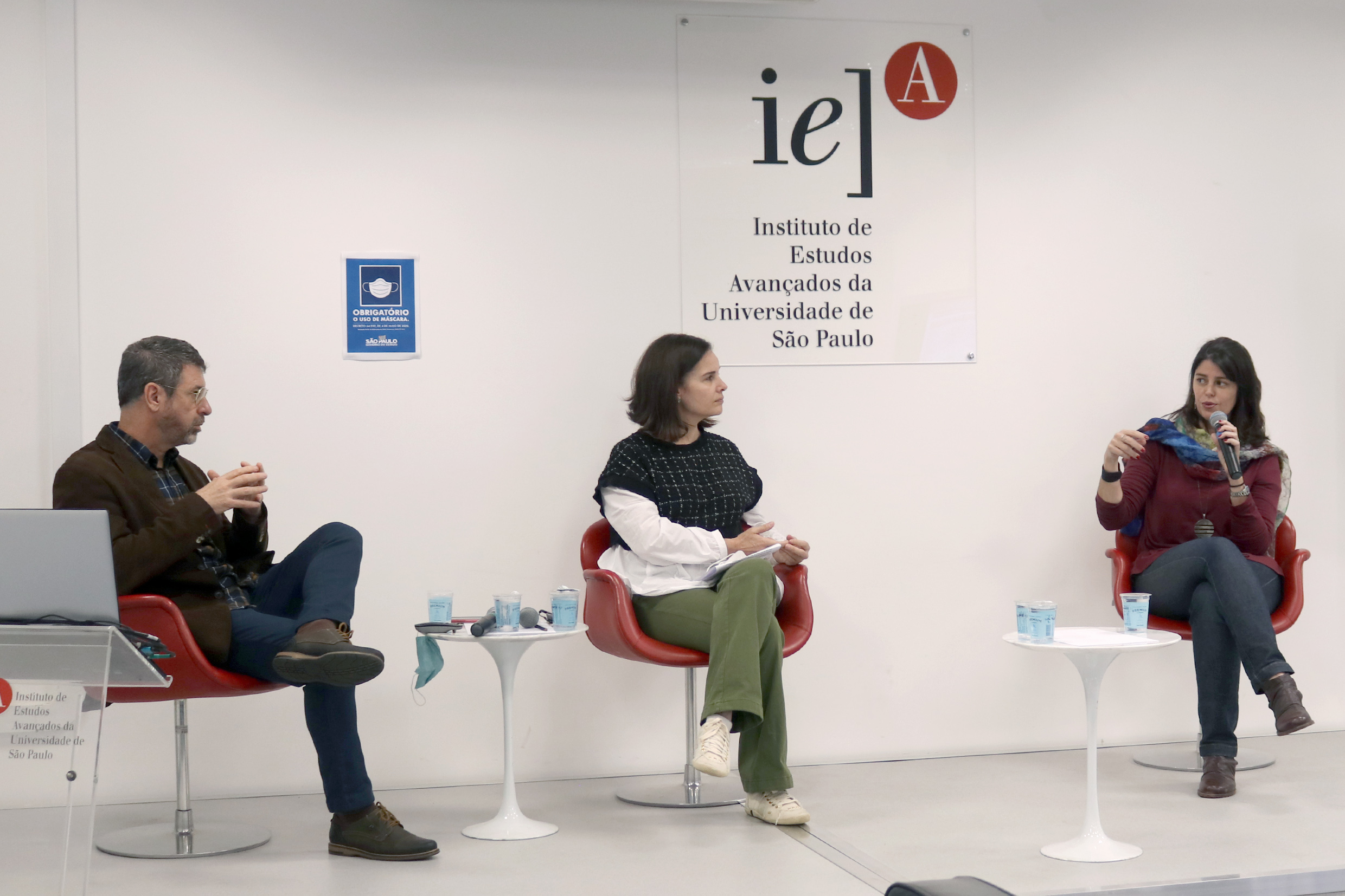 Carlos Leite, Ligia Vizeu Barrozo e Mariana Almeida