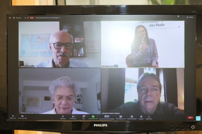 Roberto Messias Franco, Tatiana Tucunduva, Maria do Carmo Sobral e José Augusto Pádua