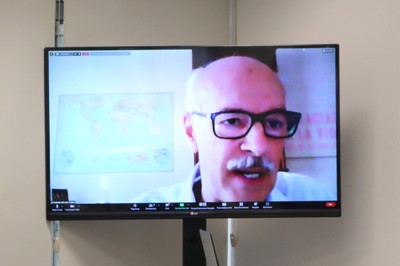 Roberto Messias Franco, via vídeo-conferência