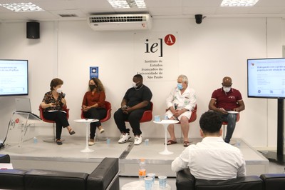 Maria Antonieta da Costa Vieira, Patrícia Rodrigues, Igor Renato, Robson Mendonça e Marivaldo Santos