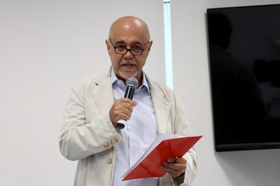 José Pedro de Oliveira Costa faz a abertura do evento