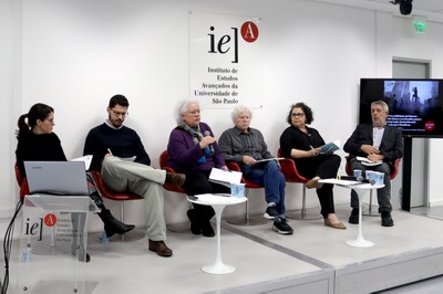 Gabriela Di Giulio, Eduardo Gonçalves Gresse, Laura Ceneviva, Pedro Roberto Jacobi, Denise Duarte e Renato Anelli 