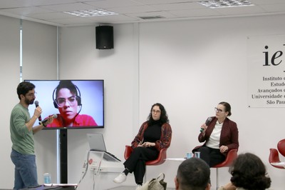 Ricardo Almendra, Sara Lopes de Moraes e Ligia Vizeu Barrozo 
