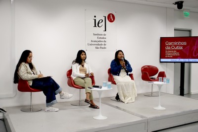 Geni Núñez, Arissana Pataxó e Francy Baniwa