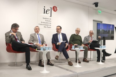 João Maurício Boaventura, Aluísio Segurado, Rodrigo Calado, Marcos Buckeridge e Paulo Nussenzveig 