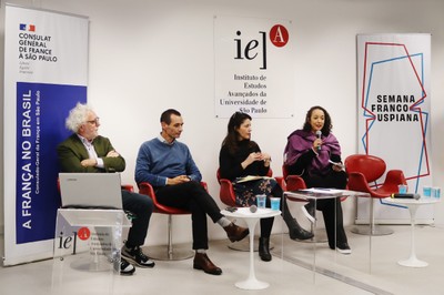 Marcel Bursztyn, François-Michel Le Tourneau, Gabriela Di Giulio e Danielle Wagner Silva 