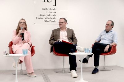 Fernanda Delgado, Fernando de Lima Caneppele e Júlio Meneghini
