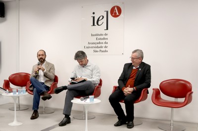 Marcelo Speziali, Roberto Donato da Silva Jr. e Odir Dellagostin 