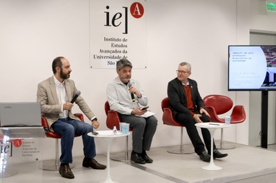 Marcelo Speziali, Roberto Donato da Silva Jr. e Odir Dellagostin 
