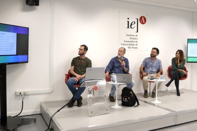 Eduardo Colombo, Antonio Saraiva, Victor Kanashiro e Eliseth Leão