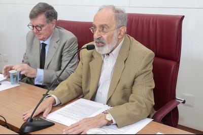 José Luiz Egydio Setubal e Guilherme Ary Plonski