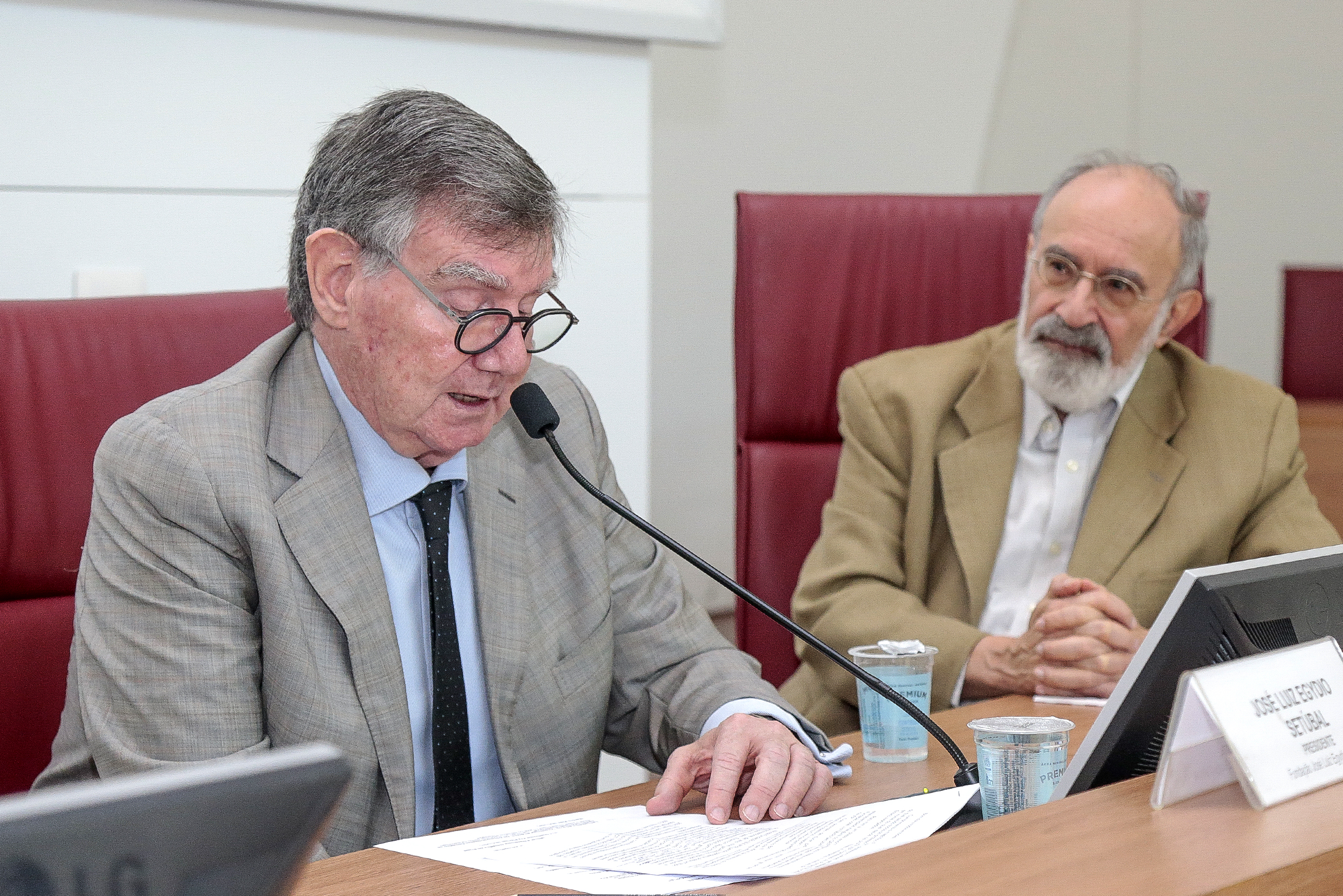 José Luiz Egydio Setubal e Guilherme Ary Plonski