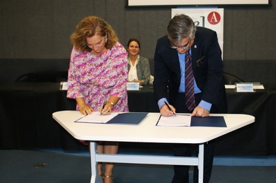 Marie Gaille e Carlos Gilberto Carlotti