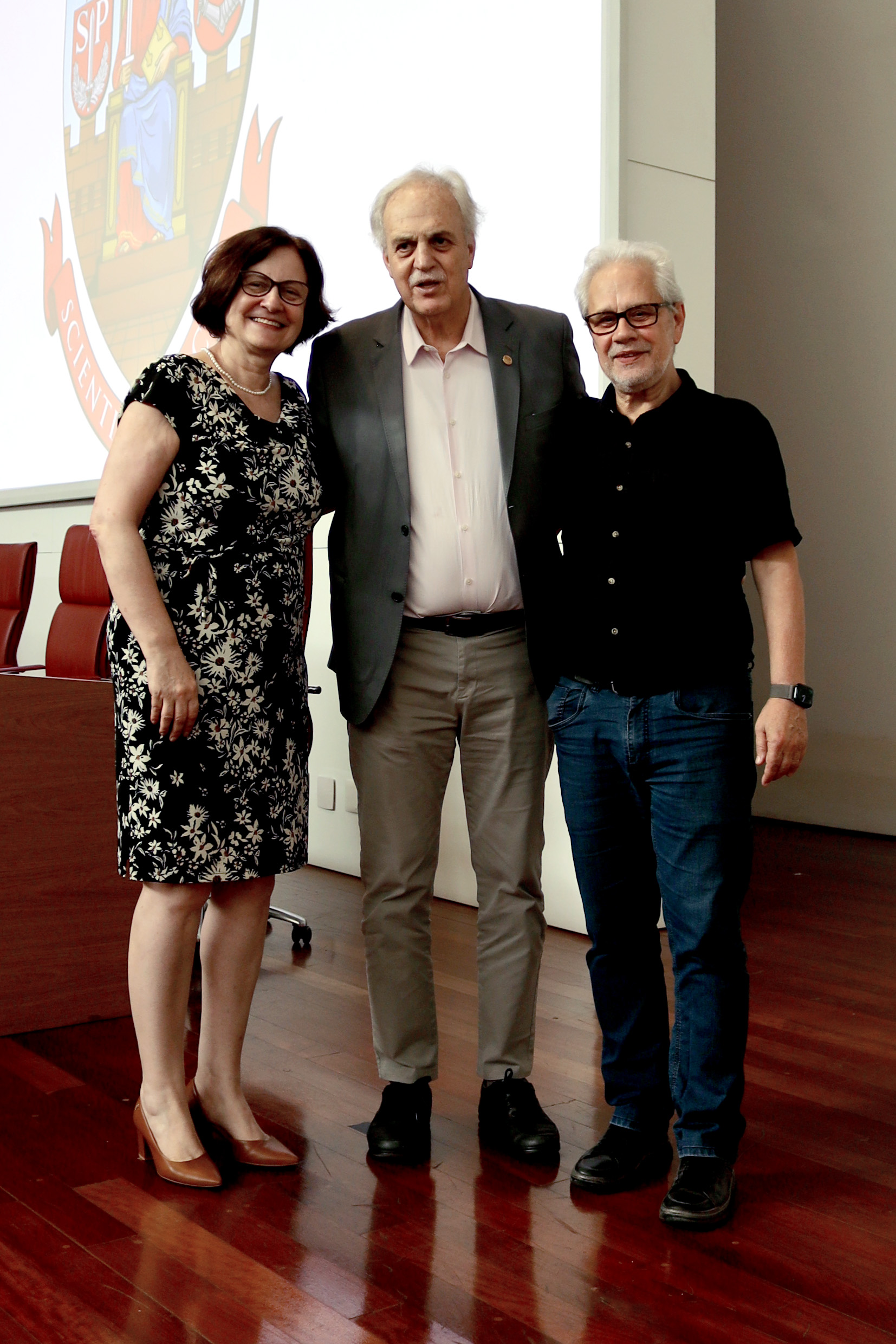Roseli de Deus Lopes, Carlos Nobre e Marcos Buckeridge