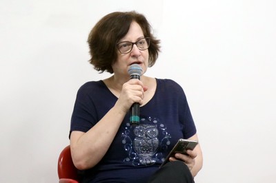 Roseli de Deus Lopes faz a abertura do evento