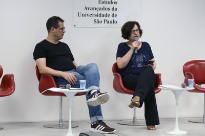 Roseli de Deus Lopes e Pablo Ortellado