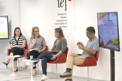 Natália Alves, Regina Szylit, Marina de Pol Poniwas e Milton Alves Santos