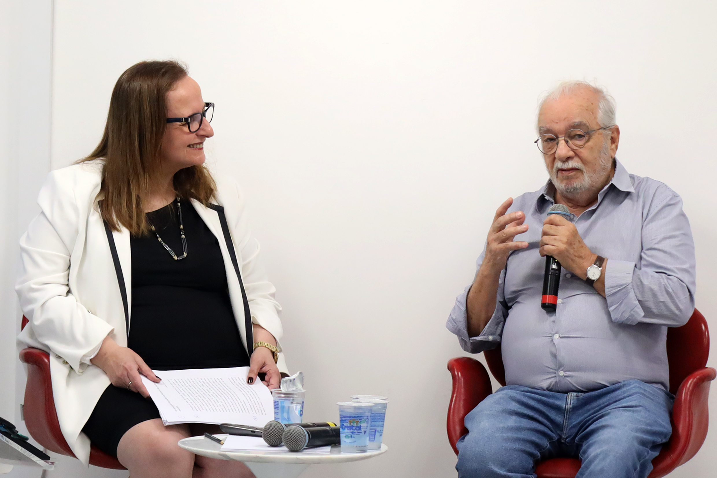 Carlota Boto e Luís Carlos de Menezes