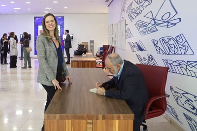 Fernanda Rezende e Guilherme Ary Plonski