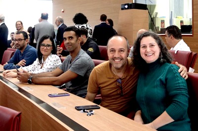 Gustavo Antonio de Carvalho, Flávia Mendes, Marcelo Rodrigues dos Santos, Jorge Paulo Soares e Marlene Signoretti