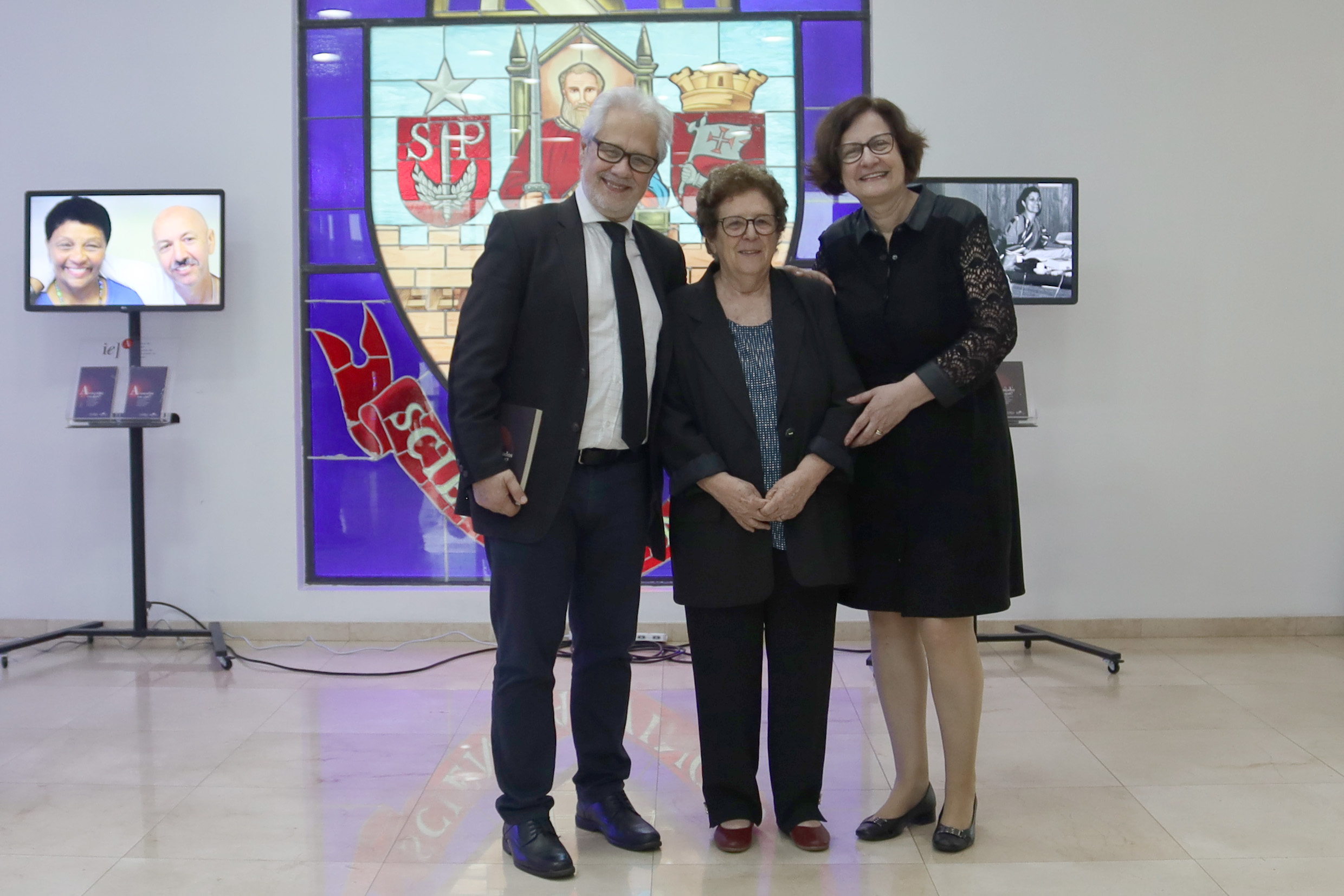 Marcos Buckeridge, Bernardeti Gatti e Roseli de Deus Lopes