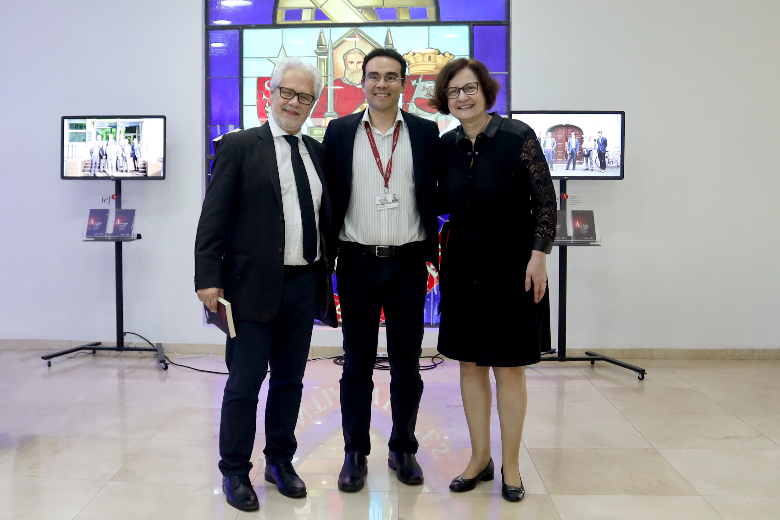 Marcos Buckeridge, Lincoln Suesdek e  Roseli De Deus Lopes