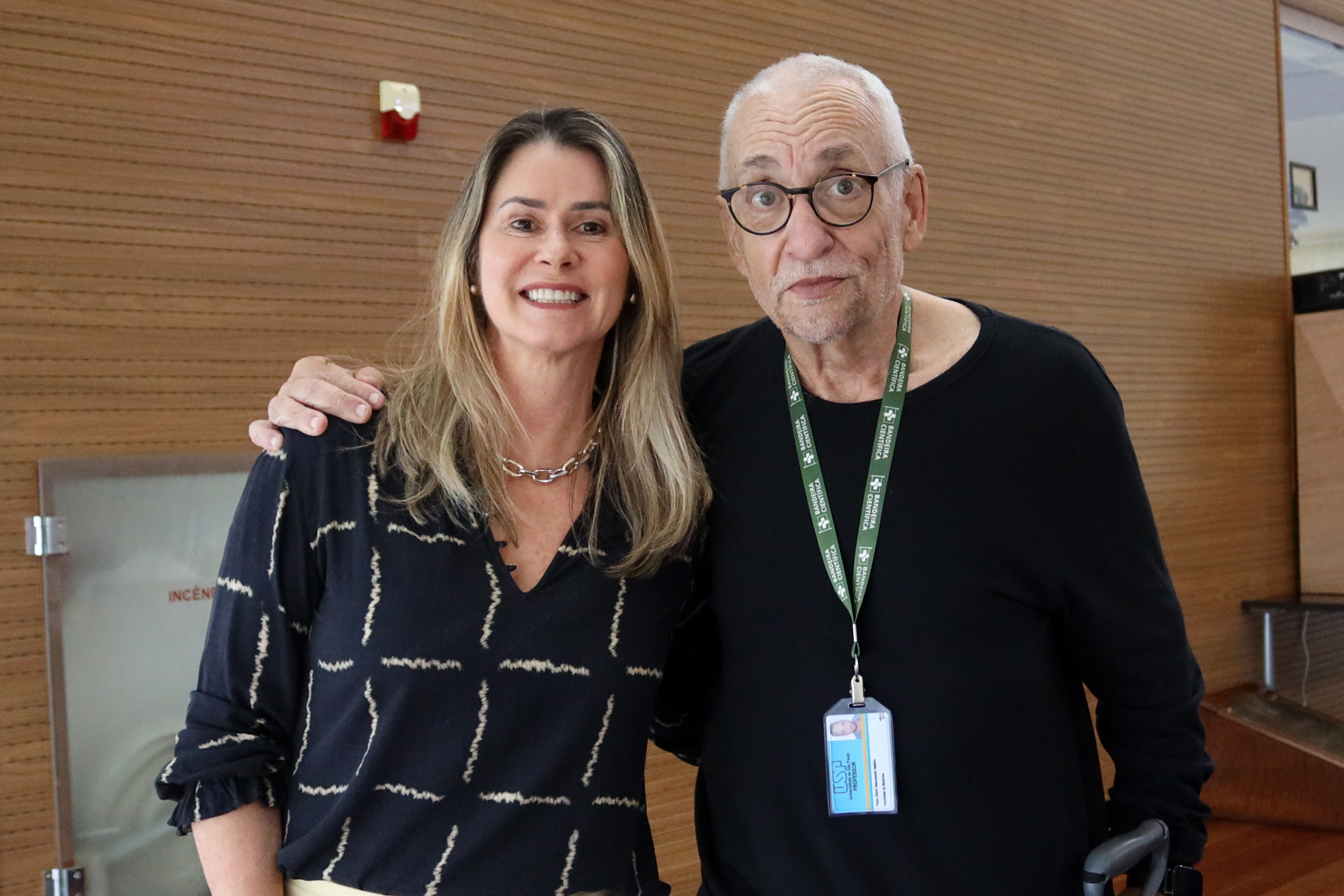 Fatima Moreno e Paulo Saldiva