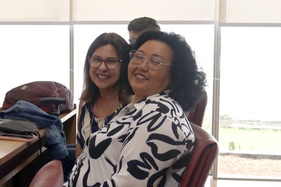 Marli Pedro e Edilma Martins