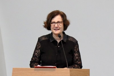 Roseli de Deus Lopes faz seu discurso