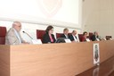 Luís Carlos de Menezes, Roseli de Deus Lopes, Carlos Gilberto Carlotti Junior, Naomar de Almeida Filho, Bernardete Angelina Gatti e Guilherme Ary Plonski